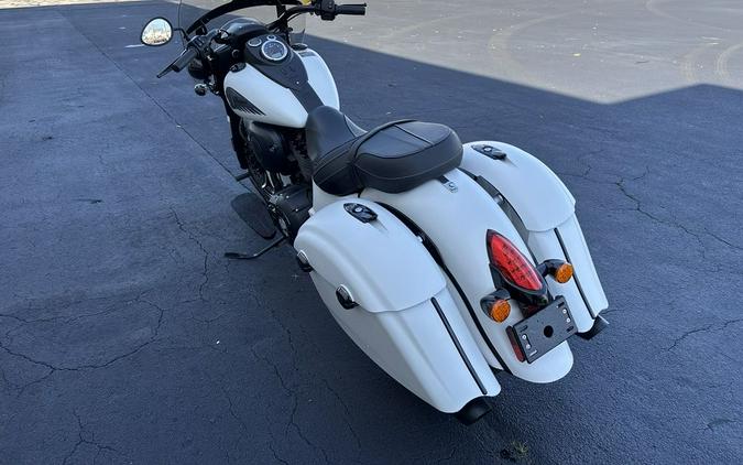2019 Indian Motorcycle® Springfield® Dark Horse® White Smoke