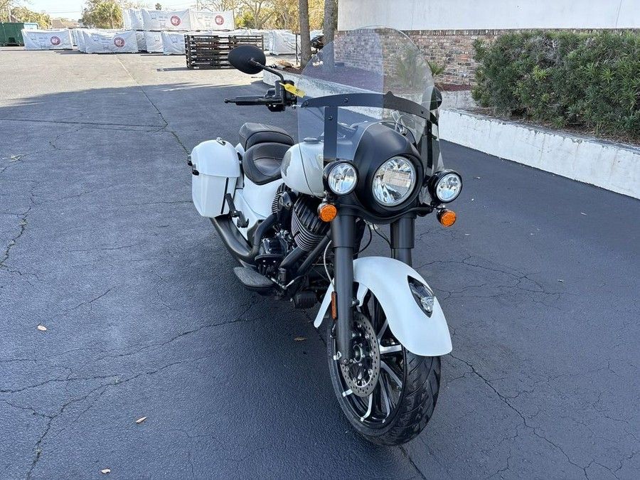 2019 Indian Motorcycle® Springfield® Dark Horse® White Smoke