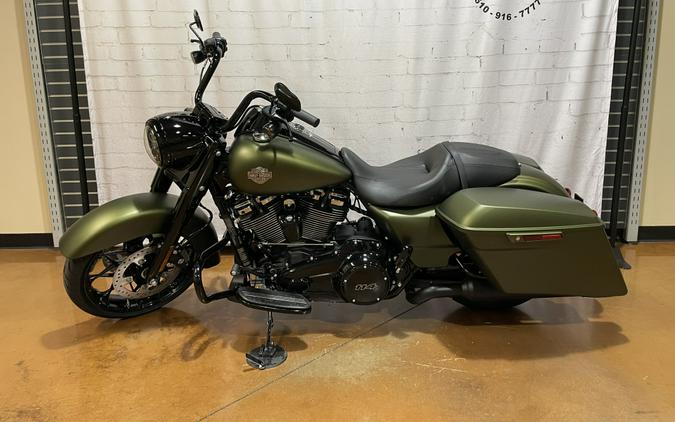 2022 Harley-Davidson® FLHRXS Road King Special 0602649 Mineral Green Denim