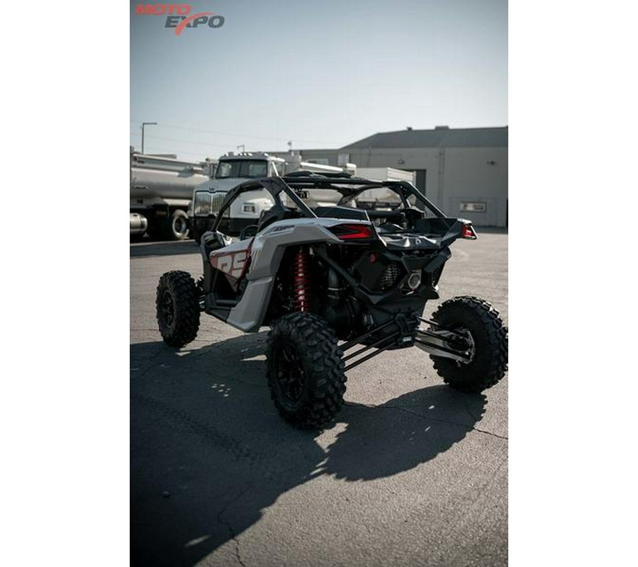 2024 Can-Am® Maverick X3 RS Turbo Fiery Red & Hyper Silver