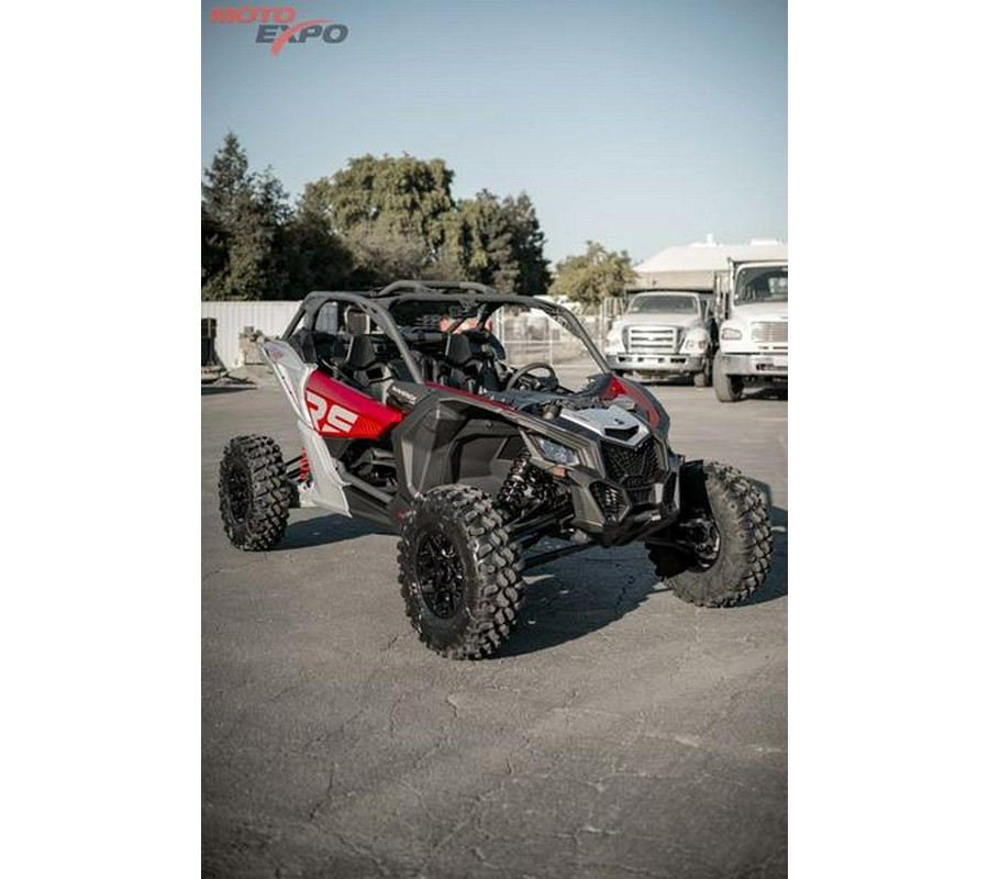 2024 Can-Am® Maverick X3 RS Turbo Fiery Red & Hyper Silver