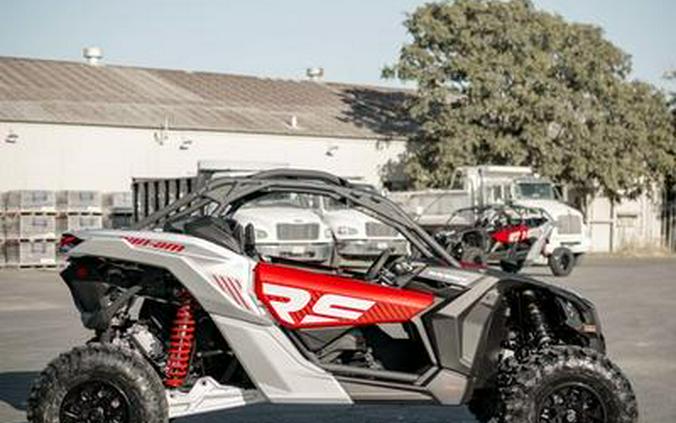 2024 Can-Am® Maverick X3 RS Turbo Fiery Red & Hyper Silver