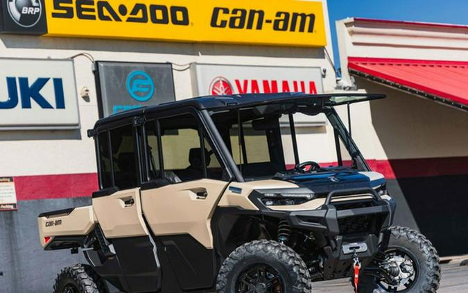 2026 Can-Am Defender MAX Limited HD11 Desert Tan & Carbon Black