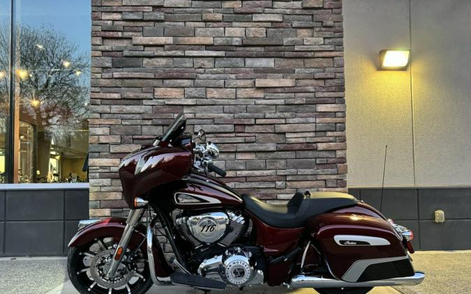 2024 Indian Chieftain Limited Maroon Metallic/Graphics