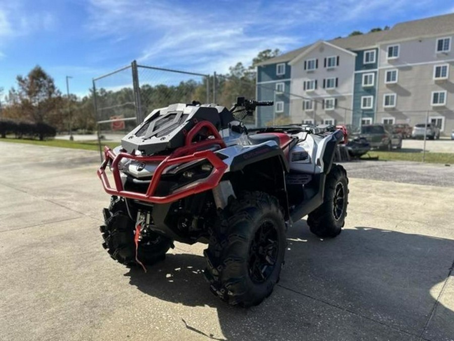 2024 Can-Am Outlander X Mr 1000R Hyper Silver & Legion Red