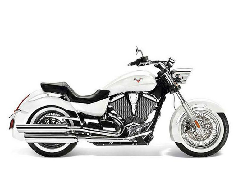 2013 Victory Motorcycles® Boardwalk™ Pearl White