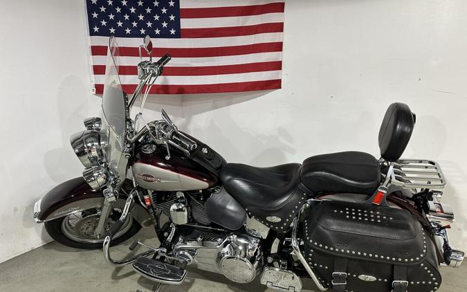 2007 Harley-Davidson Heritage Softail® Classic Black Cherry Pearl & Pewter Pearl