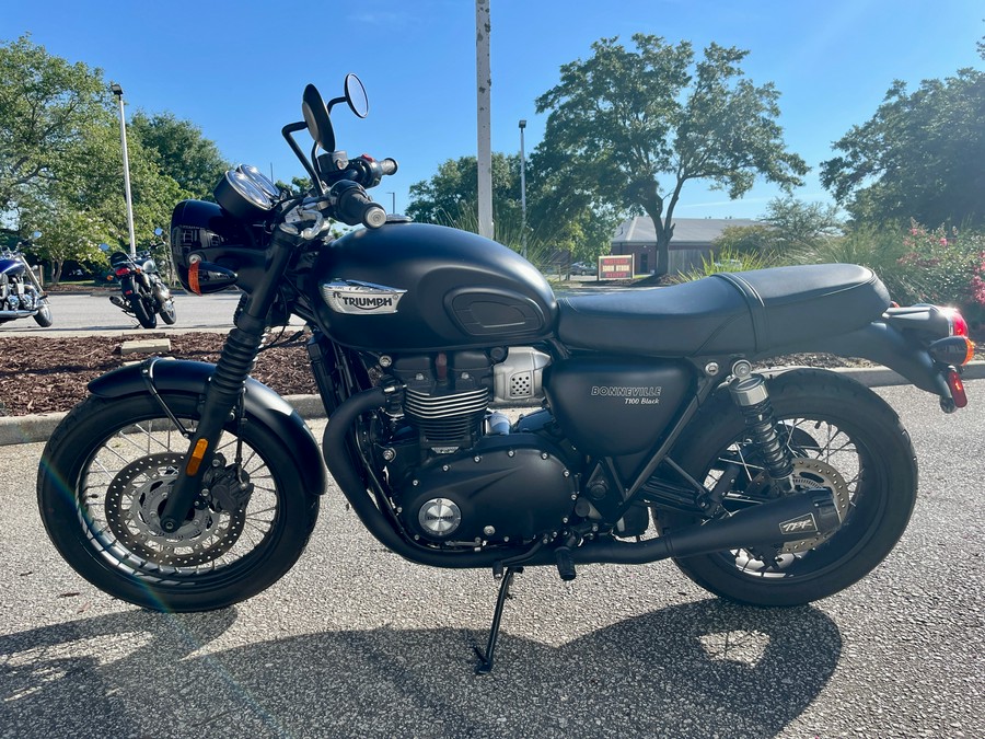 2018 Triumph Bonneville T100 Black