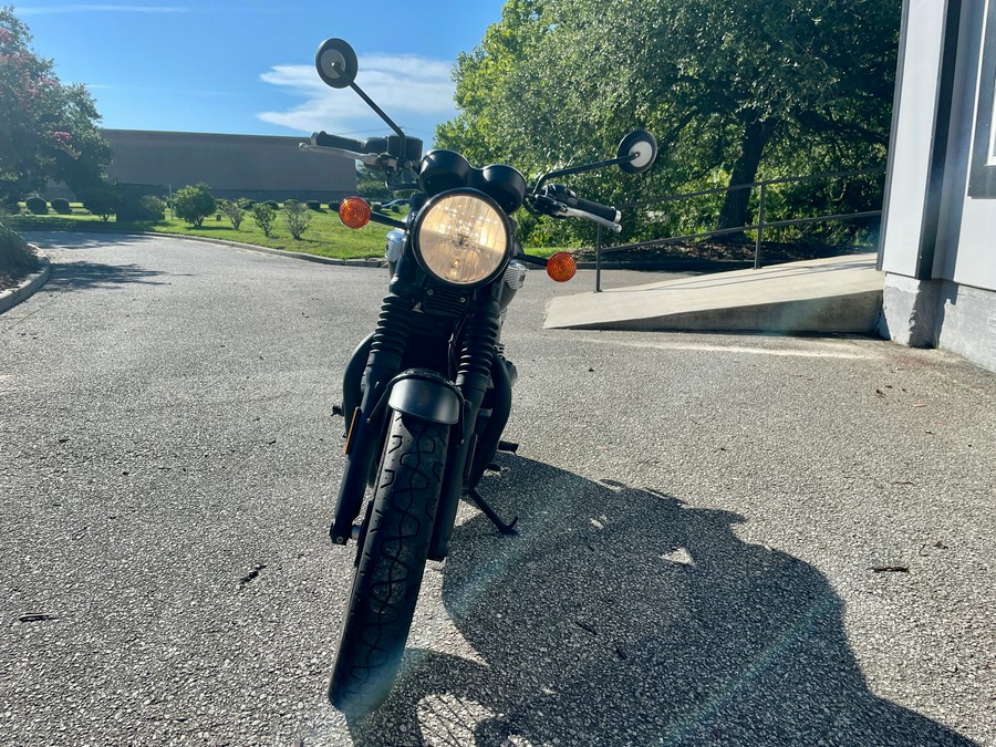 2018 Triumph Bonneville T100 Black