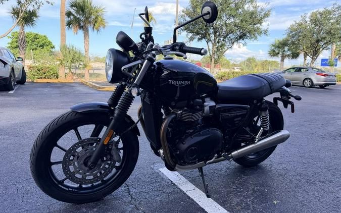 2023 Triumph Speed Twin 900 Jet Black