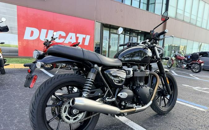 2023 Triumph Speed Twin 900 Jet Black