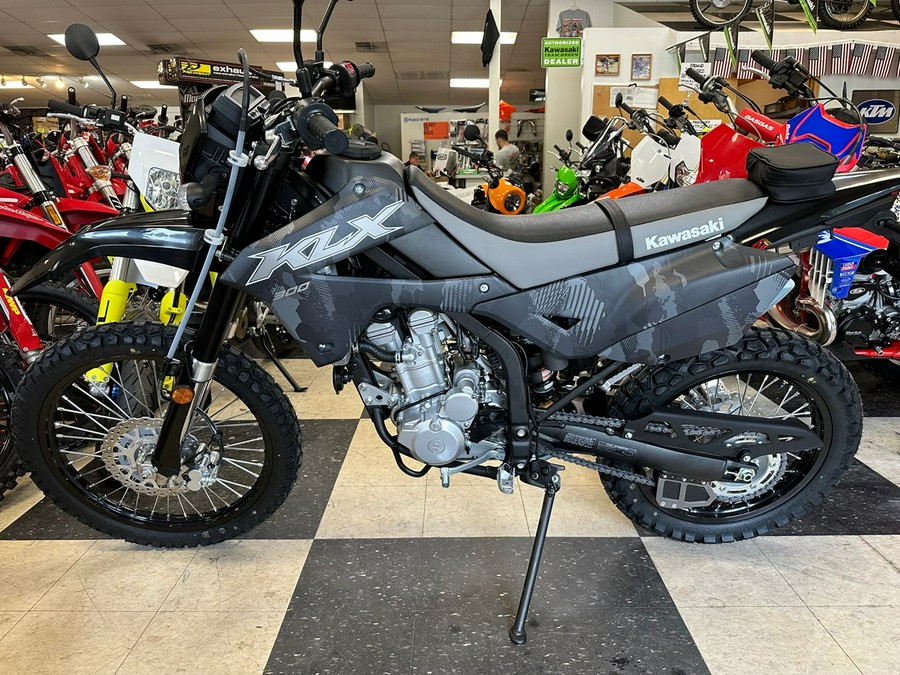 2024 Kawasaki KLX® 300 Cypher Camo Gray (Matte)