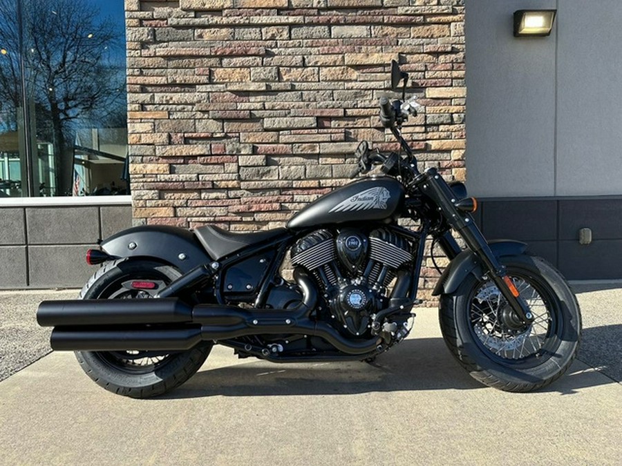 2024 Indian Chief Bobber Dark Horse Black Smoke