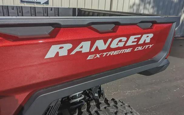 New 2024 POLARIS RANGER CREW XD 1500 NORTHSTAR EDITION ULTIMATE SUNSET RED