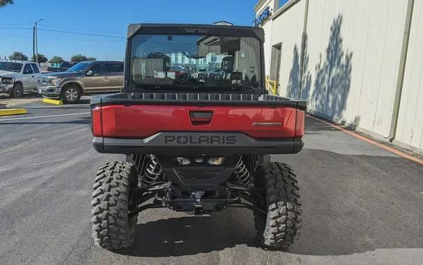 New 2024 POLARIS RANGER CREW XD 1500 NORTHSTAR EDITION ULTIMATE SUNSET RED
