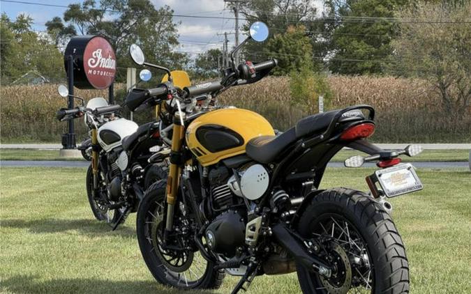 2026 Triumph Scrambler 400 XC Racing Yellow