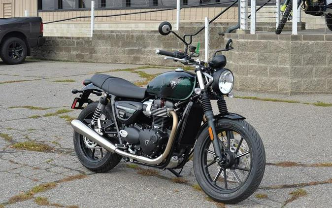 2024 Triumph Speed Twin 900 Competition Green/Phantom Black