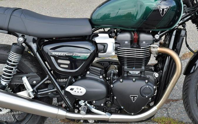 2024 Triumph Speed Twin 900 Competition Green/Phantom Black