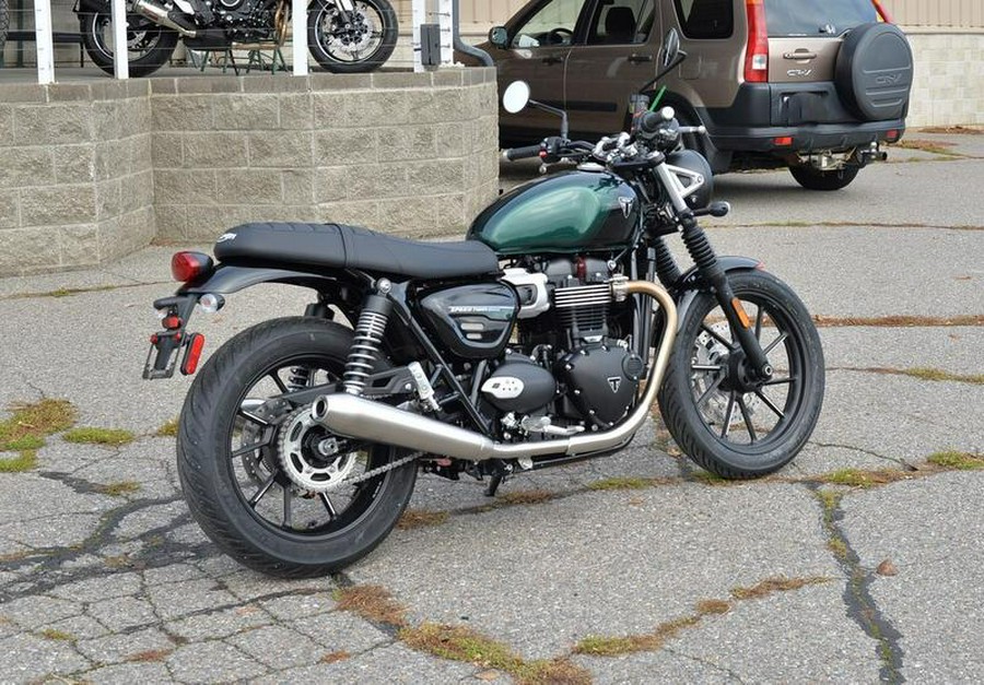 2024 Triumph Speed Twin 900 Competition Green/Phantom Black