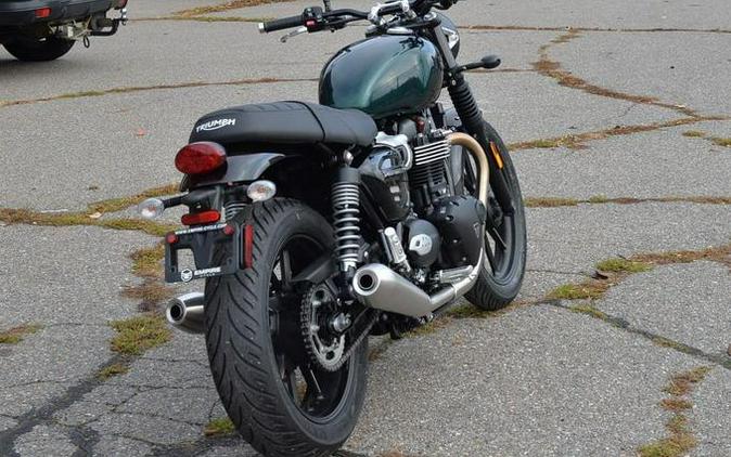 2024 Triumph Speed Twin 900 Competition Green/Phantom Black