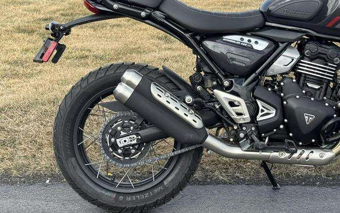 2026 Triumph Scrambler 400 XC Storm Grey