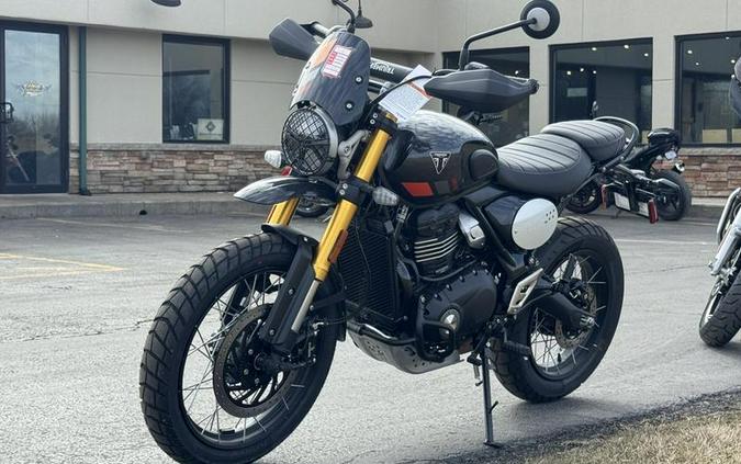 2026 Triumph Scrambler 400 XC Storm Grey