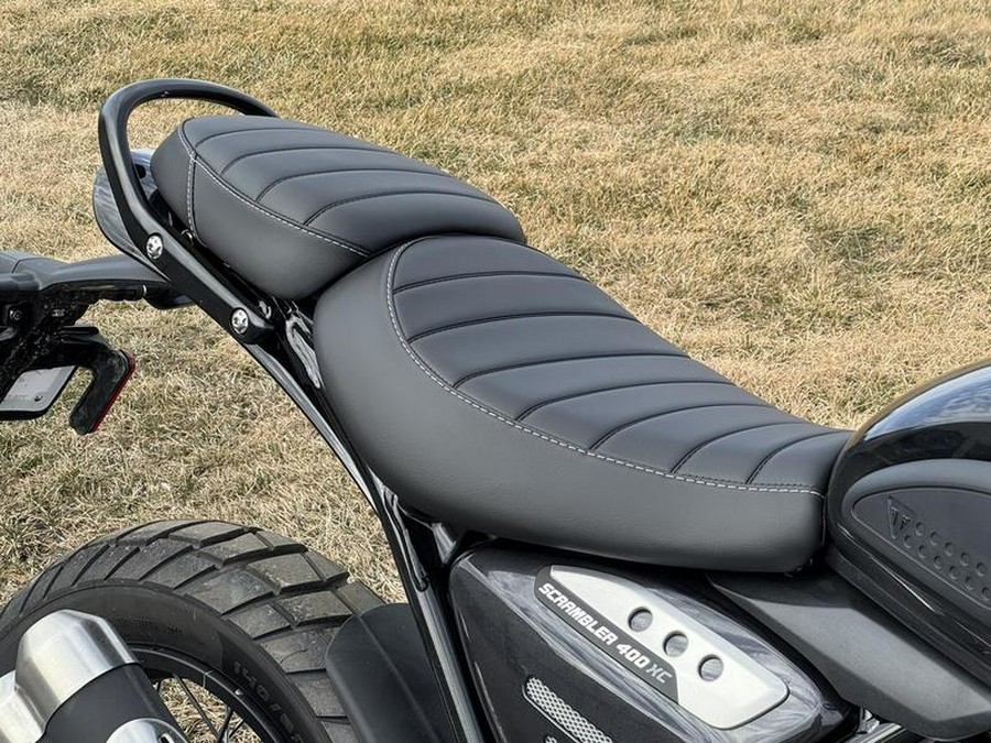 2026 Triumph Scrambler 400 XC Storm Grey
