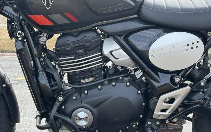 2026 Triumph Scrambler 400 XC Storm Grey