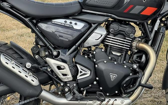 2026 Triumph Scrambler 400 XC Storm Grey