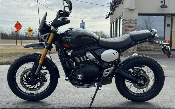 2026 Triumph Scrambler 400 XC Storm Grey