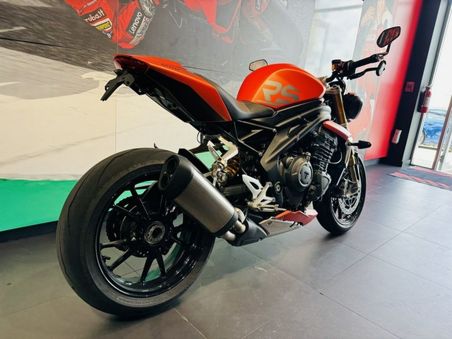 2023 Triumph Speed Triple 1200 RS Matte Baja Orange