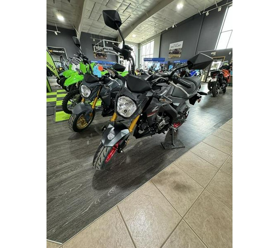 2024 Kawasaki Z125 PRO Cypher Camo Gray Matte/Metallic Matte Carbon Gray