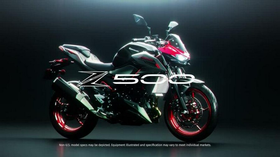 2024 Kawasaki Z500 SE ABS