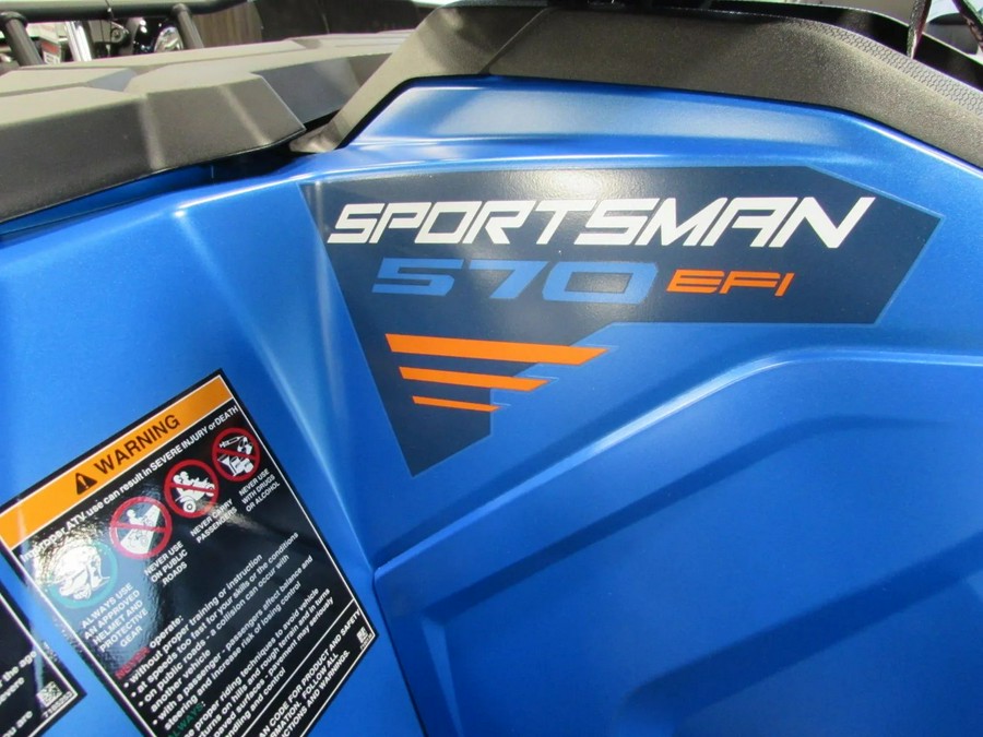 2025 Polaris SPORTSMAN 570 TRAIL - ELECTRIC BLUE Trail