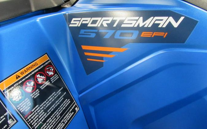 2025 Polaris SPORTSMAN 570 TRAIL - ELECTRIC BLUE Trail