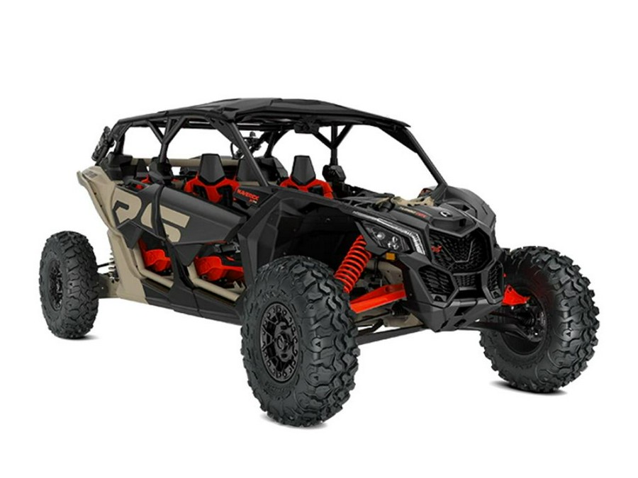 2023 Can-Am® Maverick X3 MAX X rs Turbo RR Desert Tan / Carbon Black / Magma Red