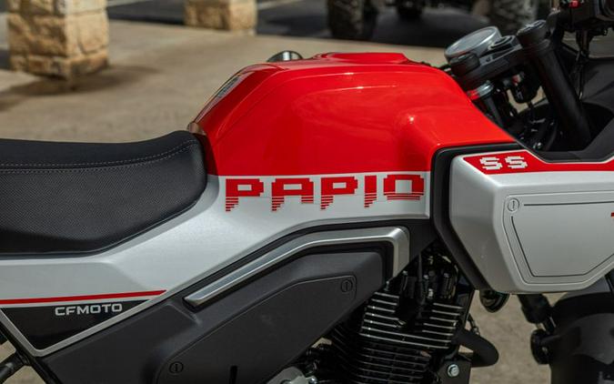 New 2024 CFMOTO PAPIO SS MAGMA RED