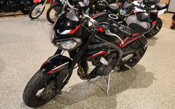 2021 Triumph Street Triple R Low Sapphire Black