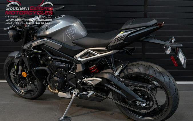 2024 Triumph Street Triple 765 R Silver Ice