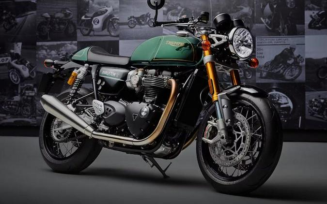 2025 Triumph Thruxton RS Final Edition Competition Green