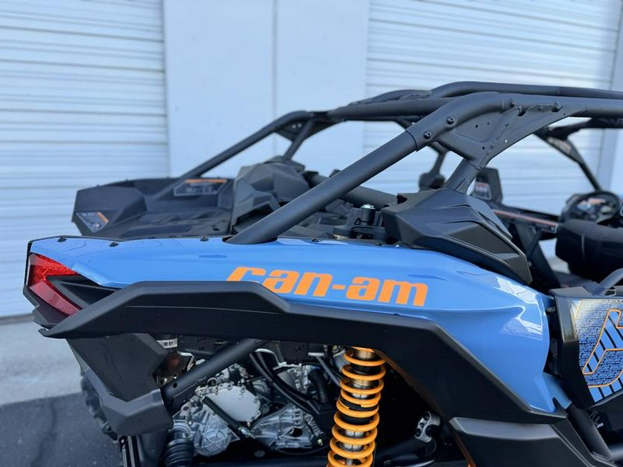 2026 Can-Am® Maverick X3 Max RS Turbo RR Scandi Blue & Orange Crush