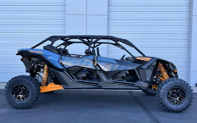 2026 Can-Am® Maverick X3 Max RS Turbo RR Scandi Blue & Orange Crush