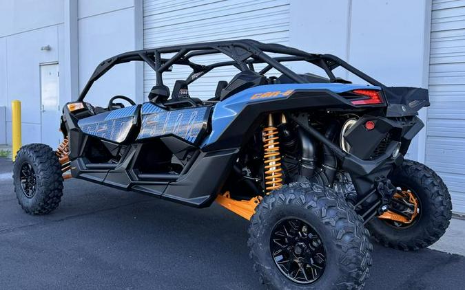 2026 Can-Am® Maverick X3 Max RS Turbo RR Scandi Blue & Orange Crush