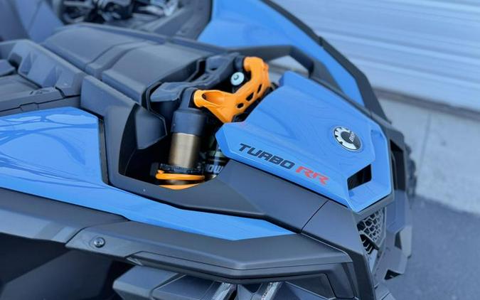 2026 Can-Am® Maverick X3 Max RS Turbo RR Scandi Blue & Orange Crush