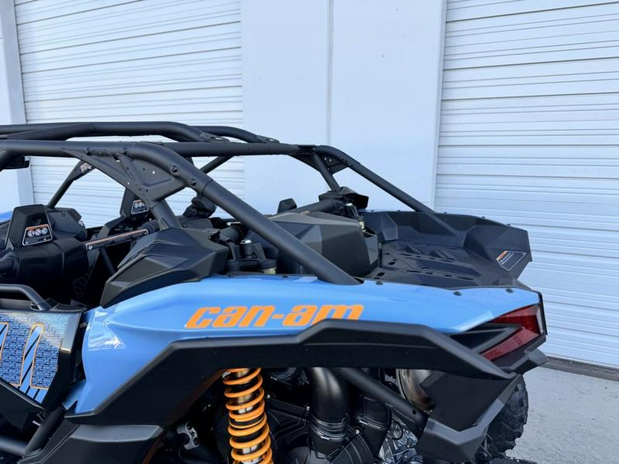 2026 Can-Am® Maverick X3 Max RS Turbo RR Scandi Blue & Orange Crush