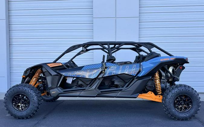 2026 Can-Am® Maverick X3 Max RS Turbo RR Scandi Blue & Orange Crush
