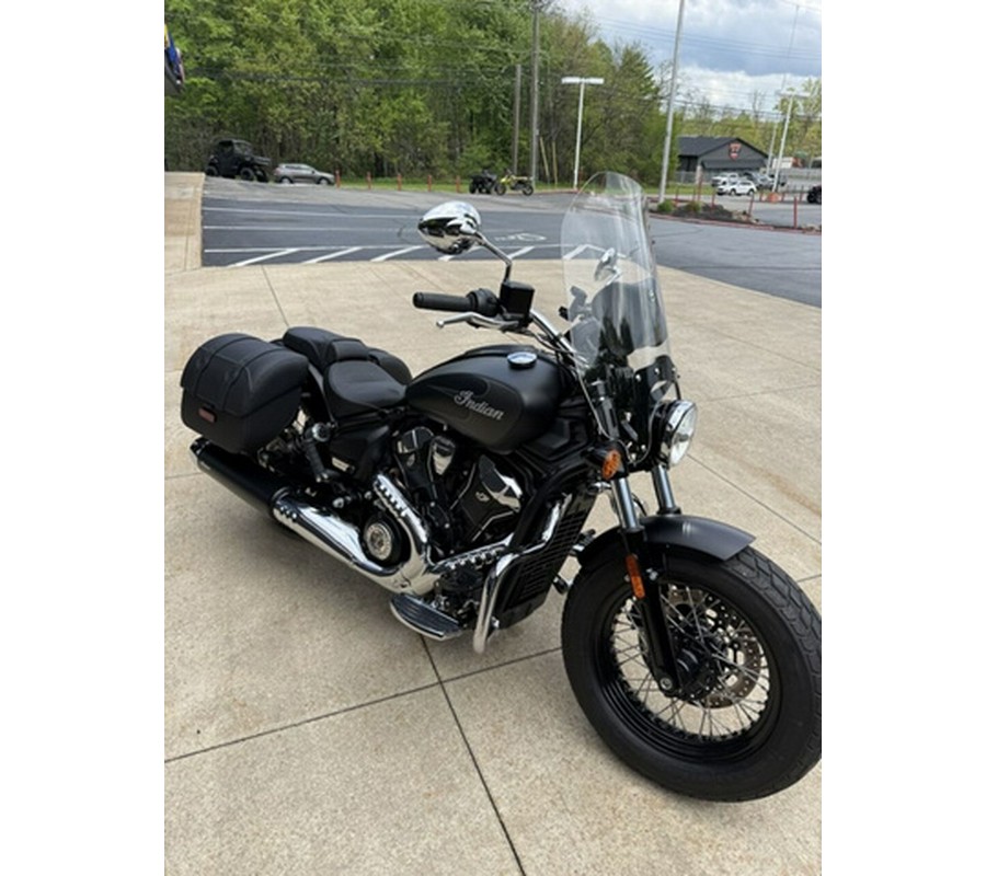 2025 Indian Super Scout Black Smoke with Graphics
