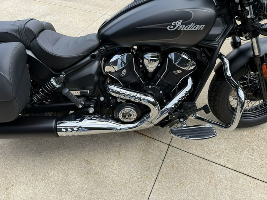 2025 Indian Super Scout Black Smoke with Graphics