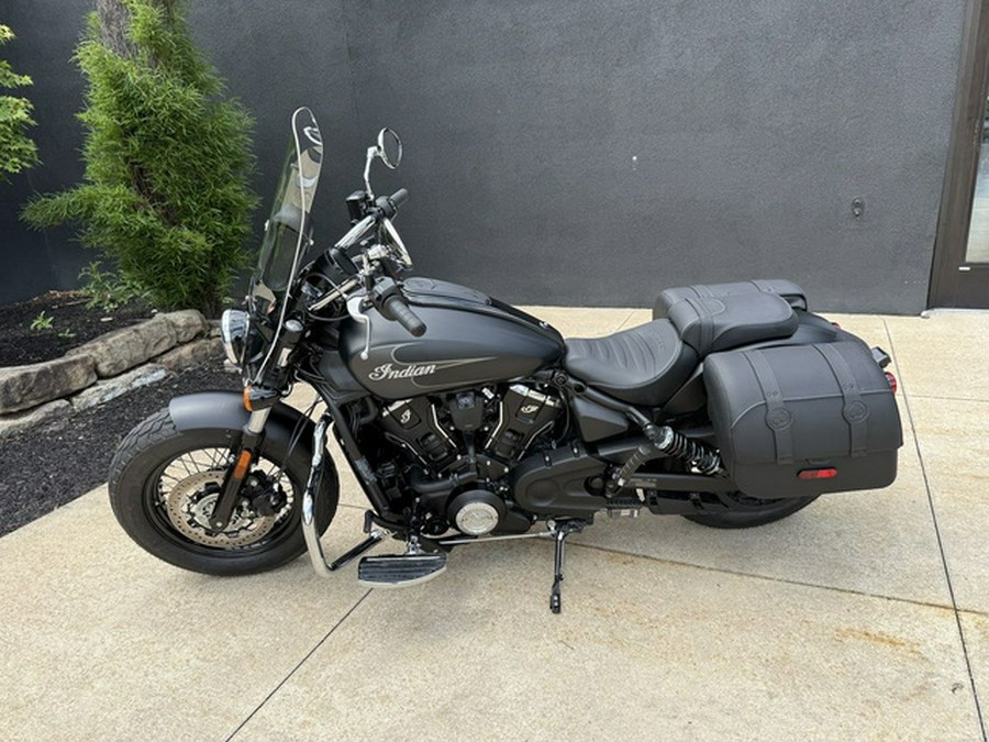 2025 Indian Super Scout Black Smoke with Graphics