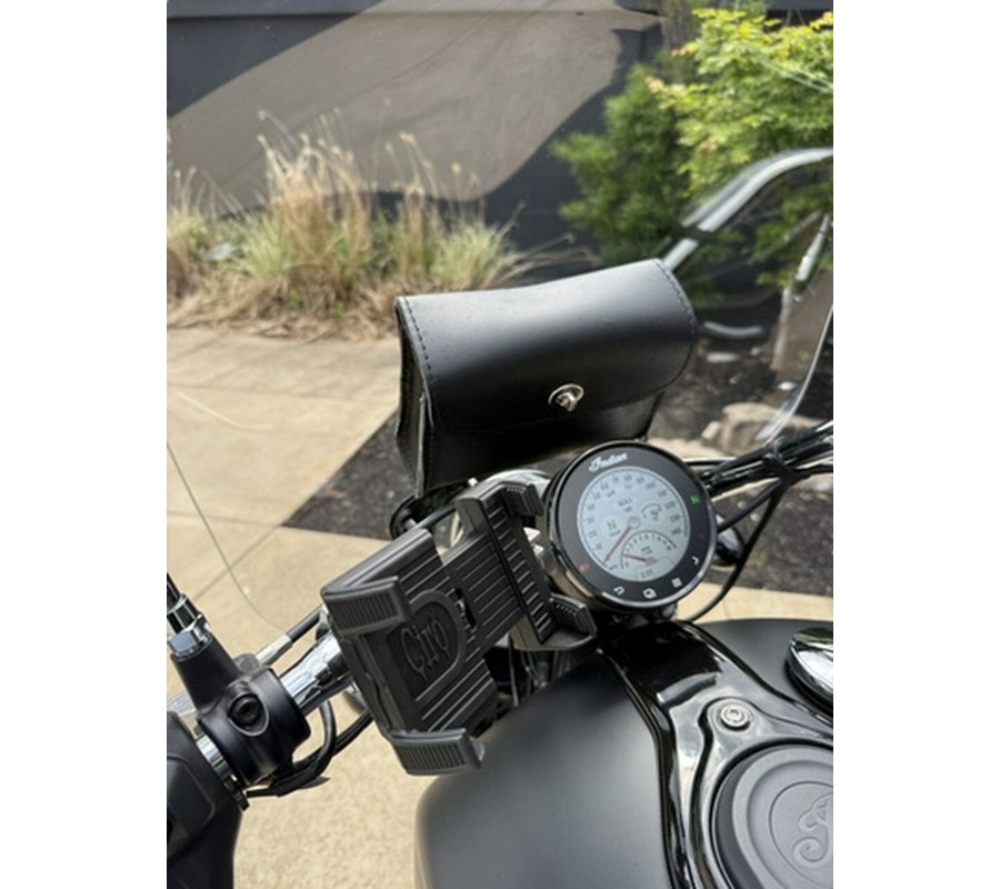 2025 Indian Super Scout Black Smoke with Graphics